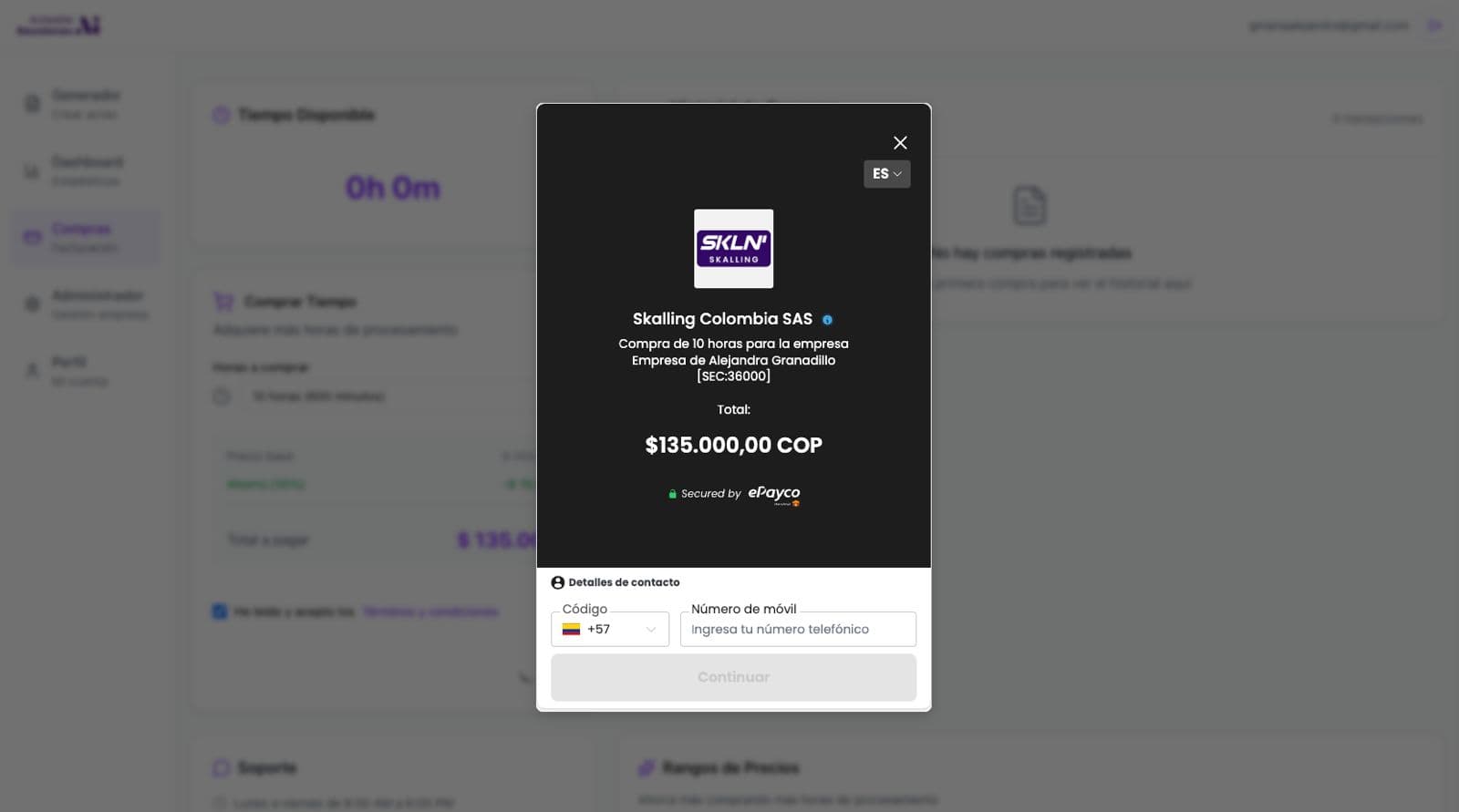 Paso 7: Generación del borrador de acta y transcripción